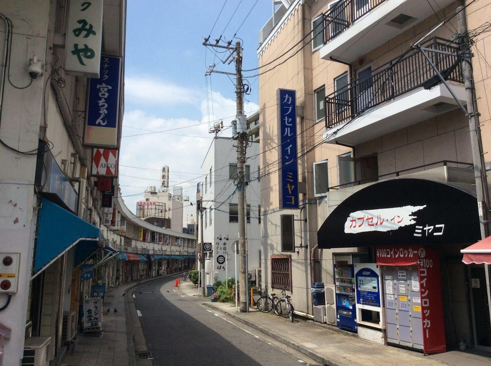 יוקוהאמה Capsule Inn Miyako מראה חיצוני תמונה